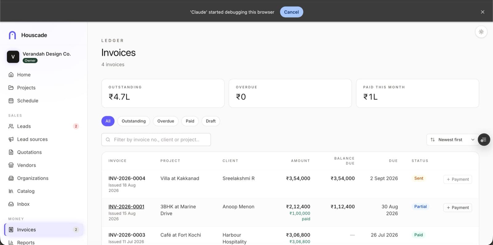 Client-ready quotes in minutes.